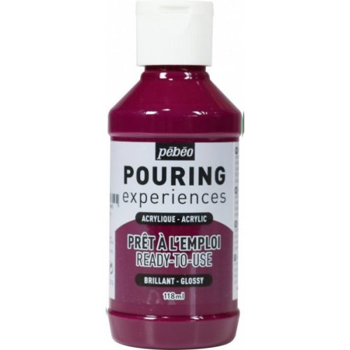 Farba akrylowa Pouring Pebeo 118 ml Experiences deep magenta