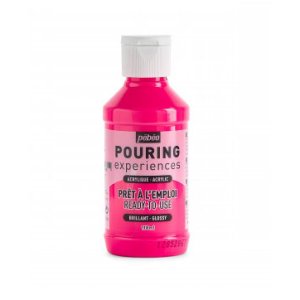 Farba akrylowa Pouring Pebeo 118 ml Experiences fluo pink