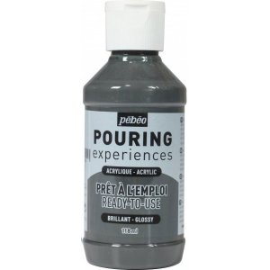 Farba akrylowa Pouring Pebeo 118 ml Experiences grey
