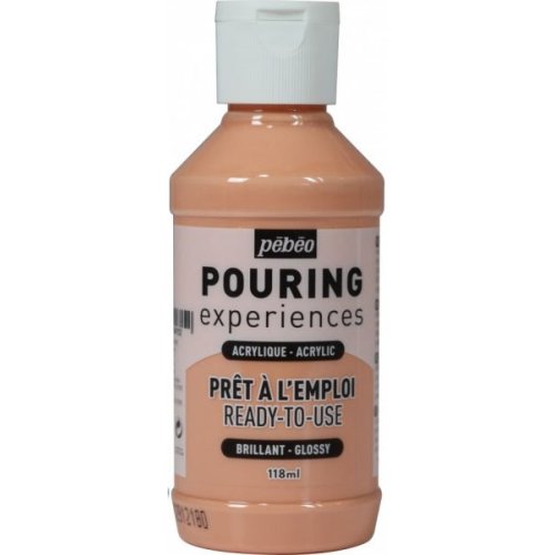 Farba akrylowa Pouring Pebeo 118 ml Experiences pink beige