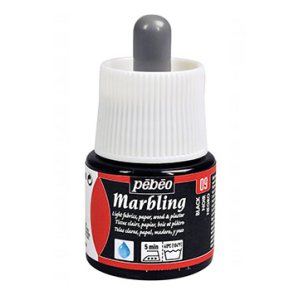 Marbling Ebru 45 ml Pebeo black
