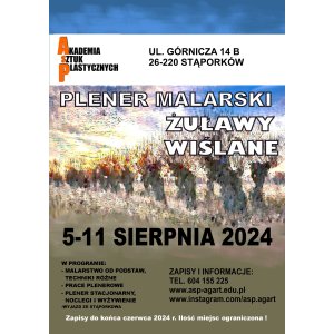 Plener Malarski Żuławy Wiślane 2024 (okolice Malborka, wyjazd ze Stąporkowa)
