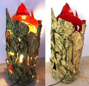 LAMPA CERAMICZNA OAZA
