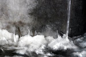 Szarości I - olej na płótnie