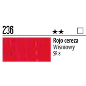 Farby do szkła IDEA Vetro 60 ml Maimeri 236 wiśniowy