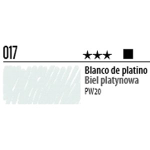 Relief do szkła IDEA Vetro 20 ml Maimeri  017 biel platynowa
