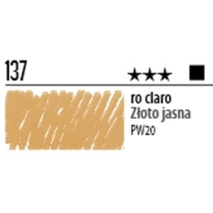 Relief do szkła IDEA Vetro 20 ml Maimeri  137 złoto jasne