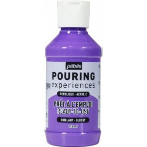 Farba akrylowa Pouring Pebeo 118 ml Experiences light violet