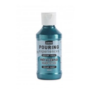Farba akrylowa Pouring Pebeo 118 ml Experiences metallic cobalt blue