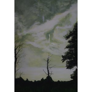 Stąporków II akryl na płótnie 100 x 70 cm