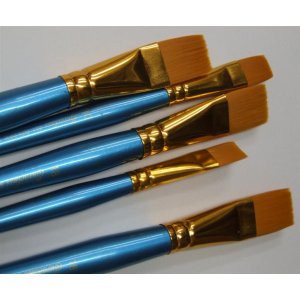 Pędzel płaski syntetyk 601/0