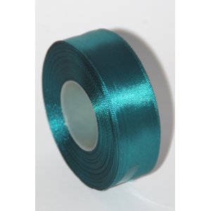 Wstążka atłasowa 25 mm / 36 Y zielona morska