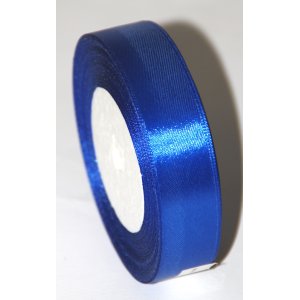 Wstążka atłasowa 25 mm / 36 Y niebieski