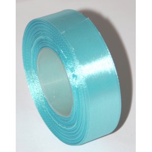 Wstążka atłasowa 25 mm / 36 Y turkus