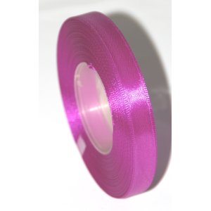 Wstążka atłasowa 12 mm / 32 m różowa