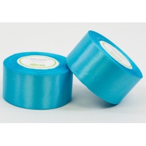 Wstążka satynowa 50 mm / 32 m Niebieska jasna