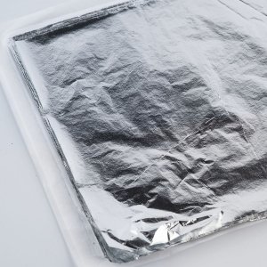 Szlagmetal 14 x 14 cm 100 szt aluminium Renesans