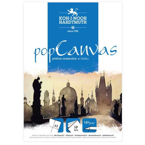 Blok płótna malarskiego 280 g A3 POP 10 arkuszy