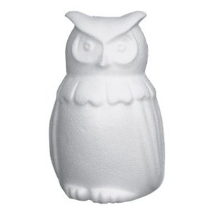 Sowa ze styropianu 15 cm