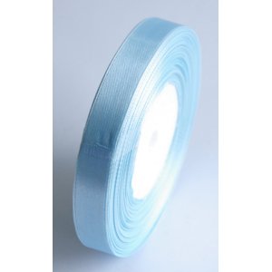 Wstążka atłasowa 12 mm / 32 m blady niebieski