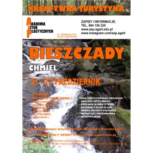 Kreatywna Turystyka 2024 - Bieszczady - Chmiel