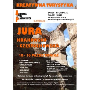 Kreatywna Turystyka 2024 - Jura Krakowsko - Częstochowska