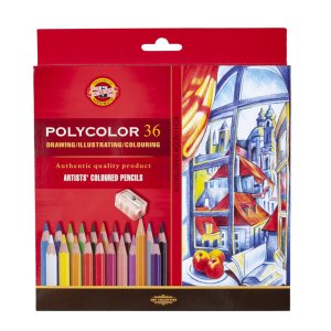 Kredki Polycolor Koh i Noor komplet 36 kol 3835