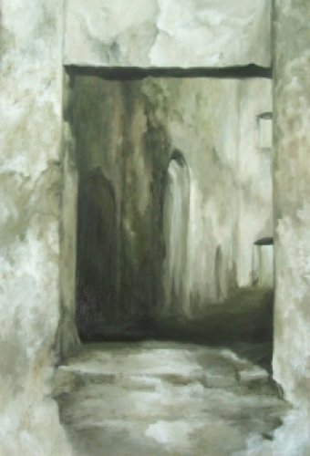  Ukryte światło III - olej na płótnie